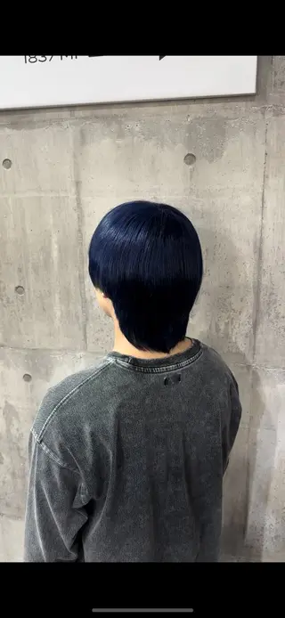 ショート カラー メンズ uda 抜きっぱなし /最高級エクステのヘアスタイル