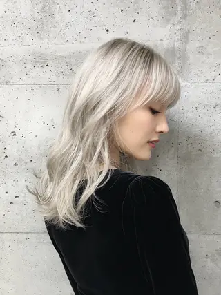 セミロング カラー 池袋/カラー特化🎨 ロング料金なし🩵のヘアスタイル