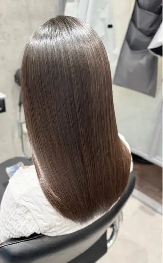 ミディアム ドライ カット✂️髪質改善のヘアスタイル