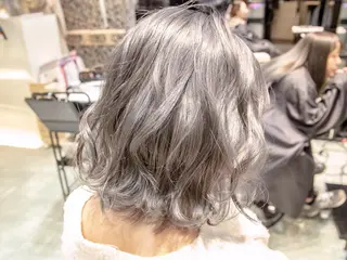 ミディアム カラー Re:ta Hair 飯田淳平のヘアスタイル