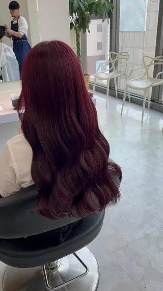 ロング カラー ヘアアレンジ ブリーチなしの達人 🌈KAITOのヘアスタイル