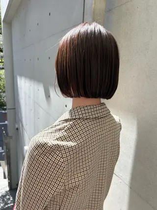 ショート 髪質改善/艶カラー /レイヤーカット💛のヘアスタイル