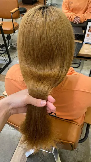 カラー 髪質改善 /市村 優音のヘアスタイル
