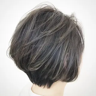 ショート カラー 髪質改善サロン 心斎橋ARCHEのヘアスタイル