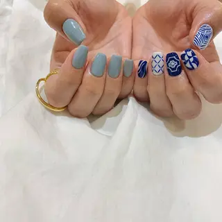 ネイル 藤原 胡桃のネイルデザイン