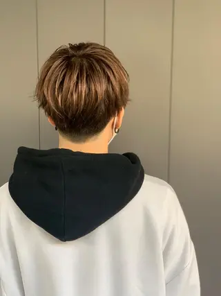 ショート メンズ SHU NTAのヘアスタイル