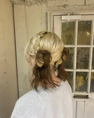 ロング ヘアアレンジ 透明感うる艶カラー ¦コユキ🫧💞のヘアスタイル