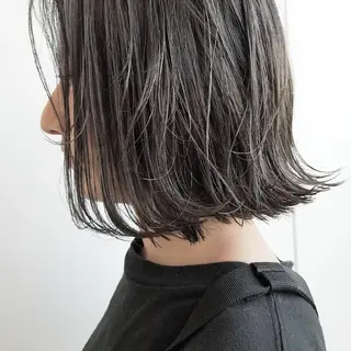 ミディアム カラー ヘアアレンジ パーマ ネイル iplus まつげ、眉毛、耳つぼのマツエク・マツパデザイン