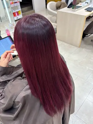 カラー 🎀暖色カラー/透明 感カラー/ひな🎀のヘアスタイル