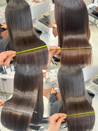 ロング yoshino /ナチュラル縮毛のヘアスタイル