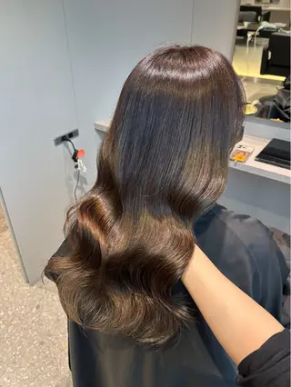 ロング 🎀レイヤーカット/ 艶カラー/ﾕｶ🎀のヘアスタイル