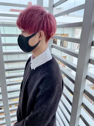 ショート カラー ヘアアレンジ メンズ メンズZina代表 田端 麗治のヘアスタイル