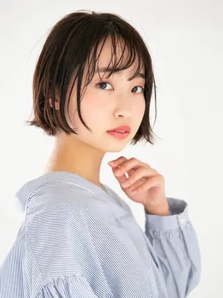 ショート ヘアメイクearth熊本嘉島所属・高岡 杏実のヘアスタイル