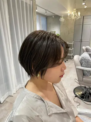 ショート 小野 明日香のヘアスタイル