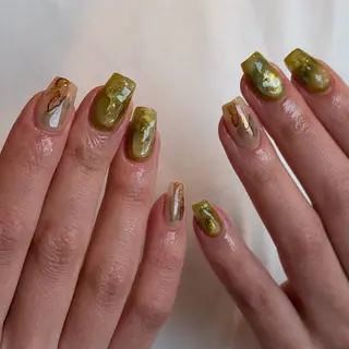 ネイル 🎀 Hiyubi._.nail 🫧所属・🎀フェイ フェイ🫧💗のネイルデザイン