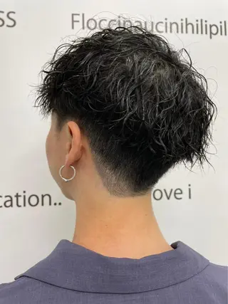 ショート パーマ メンズ メンズパーマ/新潟駅 NOBUTA🔥のヘアスタイル