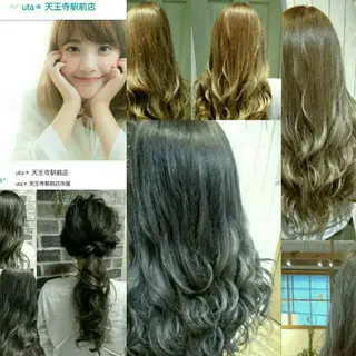 ロング カラー パーマ ヘアアレンジ キッズ ネイル メンズ マツエク・マツパ MEGUMI megumiのヘアスタイル