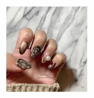 ネイル ﾈｲﾙﾙｰﾑﾘｯｶ 𝐦𝐚𝐲𝐮のネイルデザイン