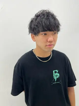 メンズ 柏メンズパーマ特化 蛯谷 晃裕のヘアスタイル