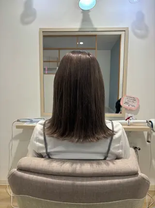 ミディアム 『大西　陸』 透明感color🔆のヘアスタイル