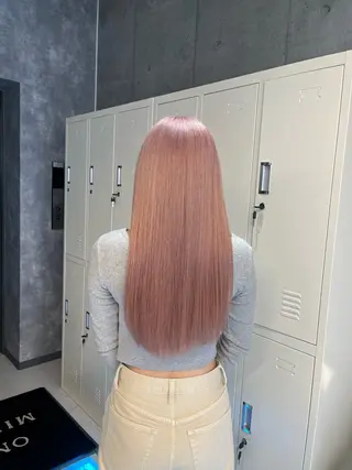 ロング pink hair 🩷mayu🩷のヘアスタイル