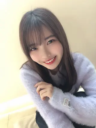 セミロング 上田 ヒロツグのヘアスタイル