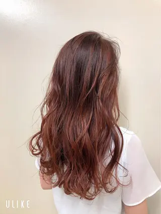ロング カラー AI 高田馬場店のヘアスタイル