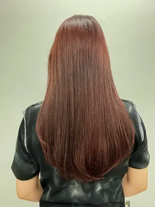 カラー 透明感♡くすみカラー shiori/小岩のヘアスタイル