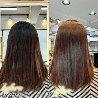ミディアム 💎艶髪／美髪特化 世麗💎のヘアスタイル