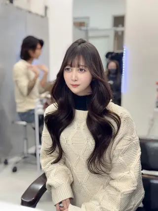 ロング シールエクステ/ レイヤーカット/達也のヘアスタイル