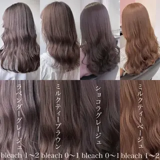 セミロング カラー 【髪質改善のプロ】 上野/EMILのヘアスタイル