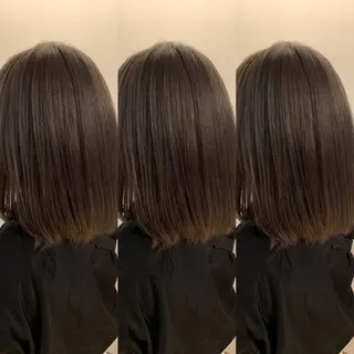 ミディアム ✨縮毛矯正✖︎顔周り レイヤー✨ナカムラのヘアスタイル