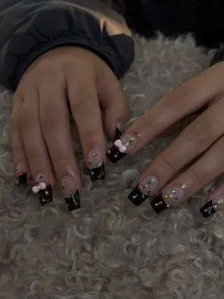 ネイル Saya 海外風 マグ 華やかのネイルデザイン