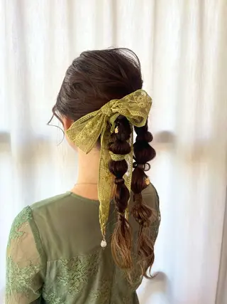 ロング 小森 樹奈のヘアスタイル