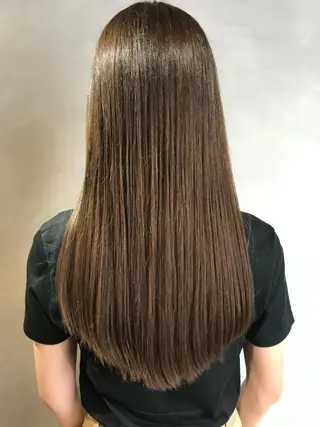 ロング カラー 縮毛矯正/髪質改善 🌷あかおのヘアスタイル