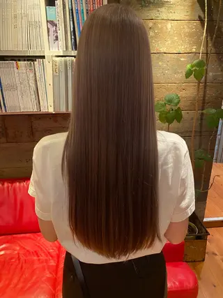 ロング カラー MIKA 自由が丘美容室のヘアスタイル
