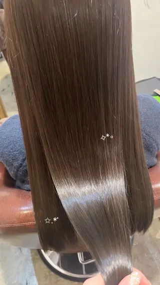 ロング カラー 🎀RUI/髪質改善 /美髪矯正/艶カラーのヘアスタイル