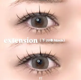 マツエク・マツパ RITZ AYANEのマツエク・マツパデザイン