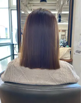 ミディアム カラー an's kaoriのヘアスタイル