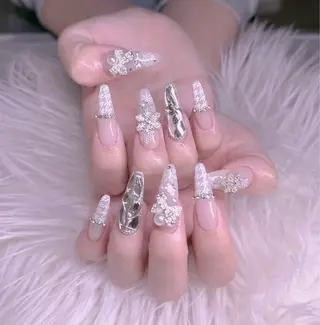 ネイル 長さだし専門店 M2　rikaのネイルデザイン