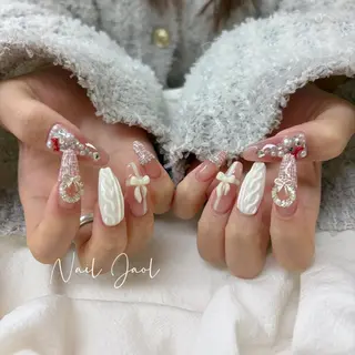 ロング ネイルJaol 池袋のネイルデザイン
