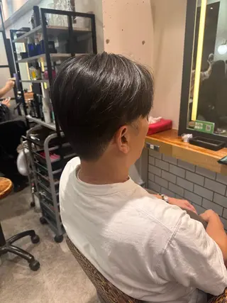 メンズ 暖色カラー🤎Red Neo meiのヘアスタイル
