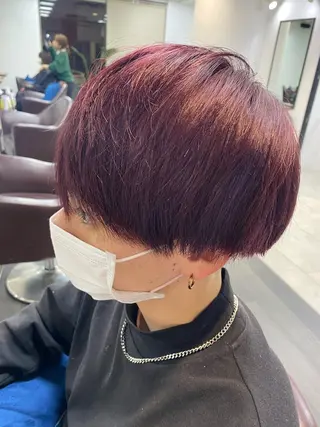 ショート カラー メンズ メンズパーマの達人 / タカシマダイスケのヘアスタイル