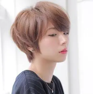 ショート カラー 話題の技術✨lore 店長タカハシ　ケントのヘアスタイル