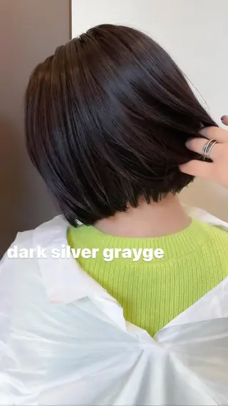 ショート ヘアアレンジ ミニボブ/ブリーチ 🌈MISATOのヘアスタイル