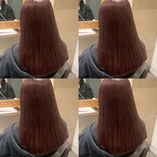 ミディアム カラー Minami. 🩵 再現性特化ヘアのヘアスタイル