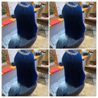 ロング カラー 髪質改善 艶髪矯正 エクステ かいり✂️のヘアスタイル