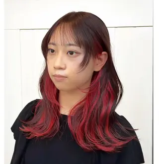 ミディアム カラー パーマ ヘアアレンジ メンズ 二ヶ月綺麗なデザイン カット/星野六三四のヘアスタイル