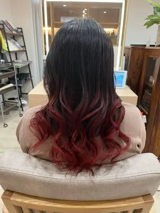 ロング 小住 僚也のヘアスタイル