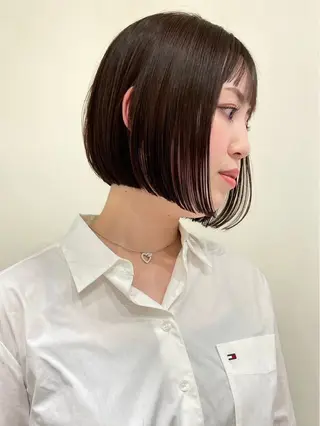 ショート 市毛 結菜のヘアスタイル